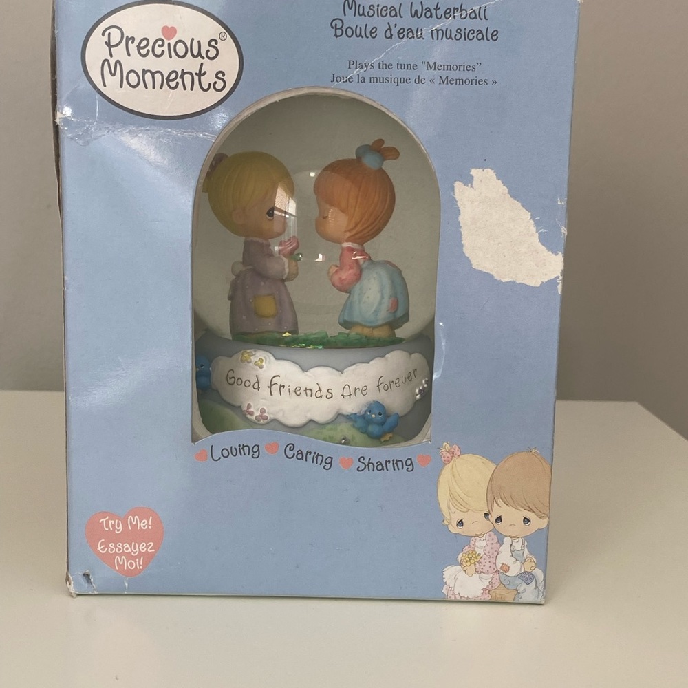 Precious Moments Musical Snow Globe